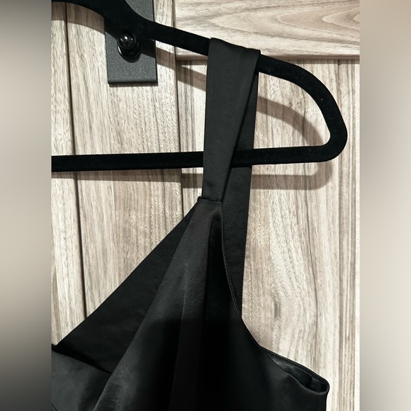NWT Satin V neck Midi Slip Dress - Picture 6 of 8